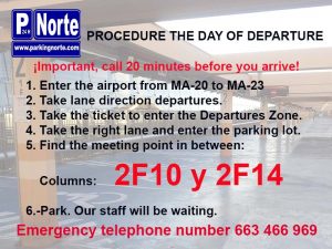 malaga airport valet parking